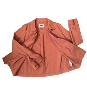 Old Navy jacket size M coral color